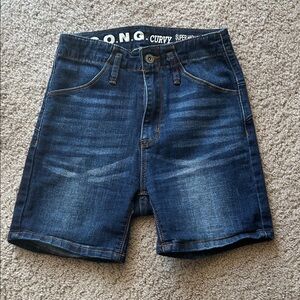 S.O.N.G. Women's High Rise Denim Shorts - Blue